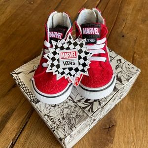 Vans Marvel spider man shoes